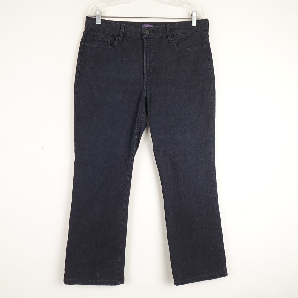 NYDJ BARBARA Bootcut Jeans Women's 14P Lift Tuck Stretch Denim